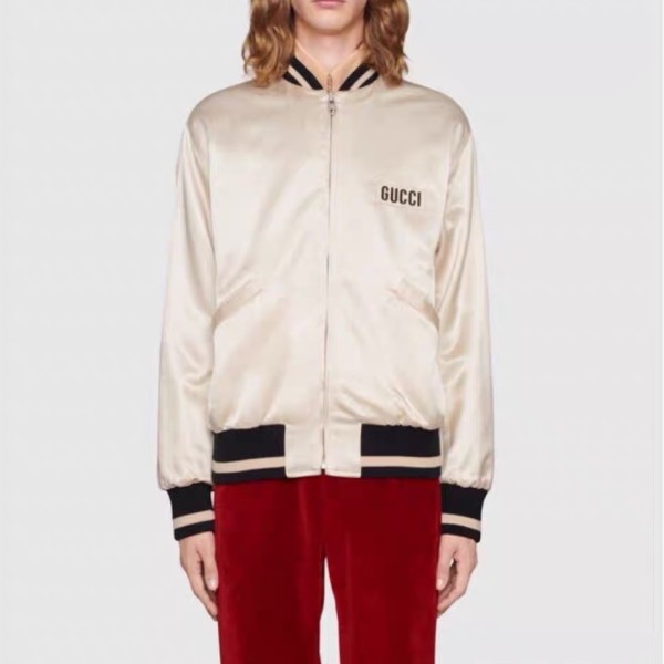 ❤구찌 남성 캐쥬얼 화이트 양면 자켓 - Gucci Mens White Jackets - gu58x