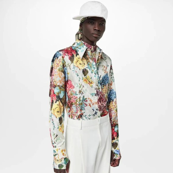 ❤루이비통 남성 화이트 셔츠 - Louis vuitton Mens White Tshirts - lv74x