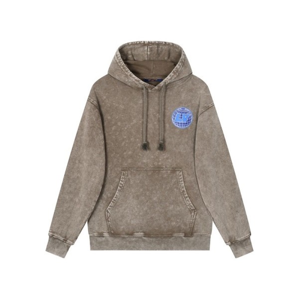 ❤루이비통 남자 베이직 카멜 후드티 - Louis vuitton Mens Camel Hoodie - lv127x