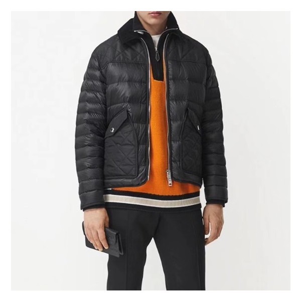 ❤버버리 남성 블랙 구스다운 자켓 - Burberry Mens Black Jackets - bu08x