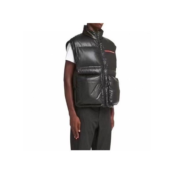 ❤프라다 남성 구스다운 블랙 패딩 - Prada Mens Black Padding - pr27x
