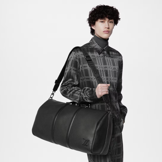 ★루이비통 남성 키폴 반둘리에 50 M21420 - Louis vuitton Mens Black Keepall - lv138x