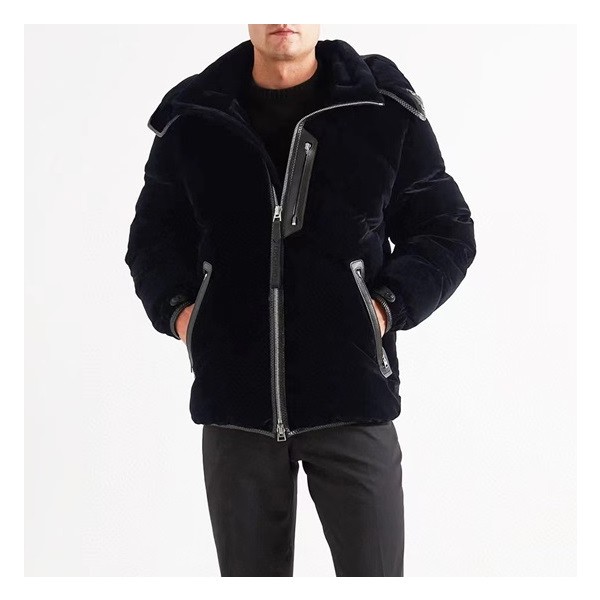 ❤톰포드 남성 네이비 구스다운 패딩 - Tom Ford Mens Navy Padding - tof34x