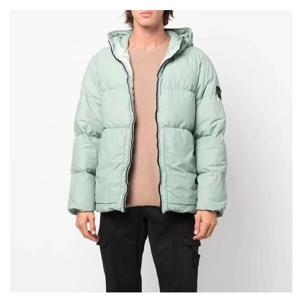 ❤스톤아일랜드 남성 민트 구스다운 패딩 - Stone Island Mens Mint Padding - sto0530x