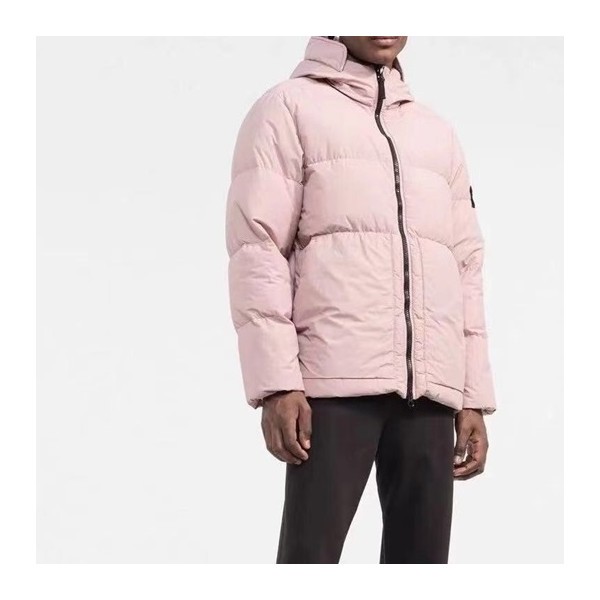 ❤스톤아일랜드 남성 핑크 구스다운 패딩 - Stone Island Mens Pink Padding - sto0531x