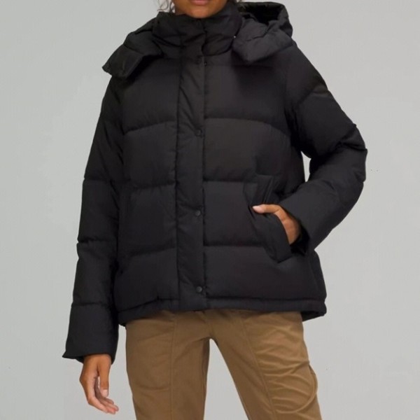 ❤룰루레몬 여성 구스다운 블랙 패딩 - Lululemon Womens Black Padding - lu02x