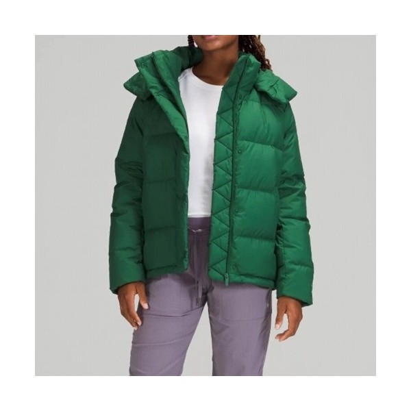 ❤룰루레몬 여성 구스다운 그린 패딩 - Lululemon Womens Green Padding - lu03x