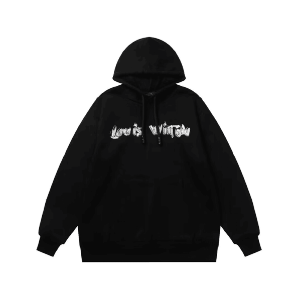 ❤루이비통 남자 블랙  후드티 - Louis vuitton Mens Black Hoodie - lv148x