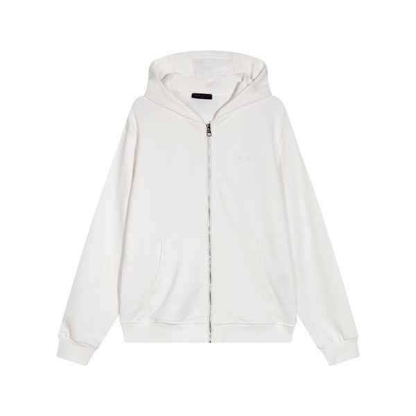 ❤루이비통 남자 화이트 집업 후드티 - Louis vuitton Mens White Hoodie - lv149x