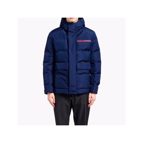 ❤프라다 남성 구스다운 블루 패딩 - Prada Mens Blue Padding - pr29x