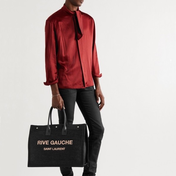 ❤입생로랑 남/녀 블랙 토트백 - Saint Laurent Unisex Black Tote Bag - ysl173x