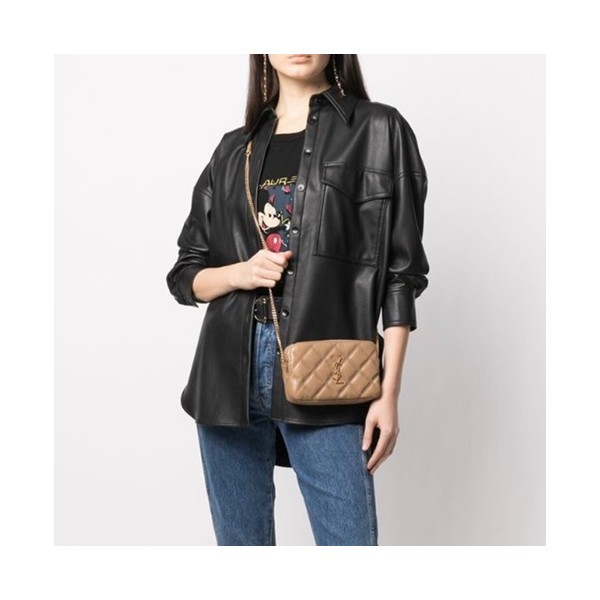 ❤입생로랑 여성 베이지 새들백 - Saint Laurent Womens Beige Saddle Bag - ysl190x