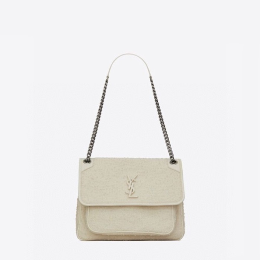 ❤입생로랑 여성 화이트 숄더백 - Saint Laurent Womens White Shoulder Bag - ysl219x