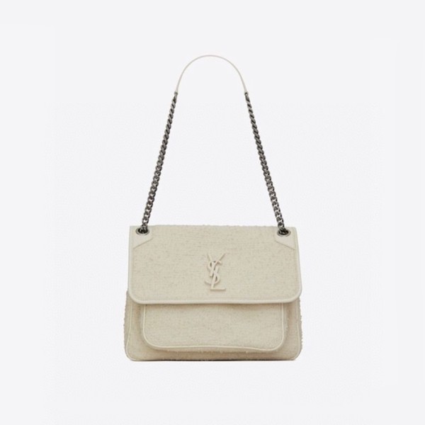 ❤입생로랑 여성 화이트 숄더백 - Saint Laurent Womens White Shoulder Bag - ysl219x