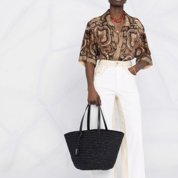 ❤입생로랑 여성 블랙 토트백 - Saint Laurent Womens Black Tote Bag - ysl222x