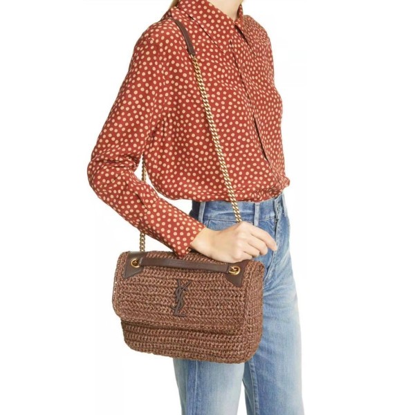 ❤입생로랑 여성 브라운 숄더백 - Saint Laurent Womens Brown Shoulder Bag - ysl230x