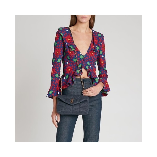 ❤입생로랑 여성 블루 숄더백 - Saint Laurent Womens Blue Shoulder Bag - ysl263x