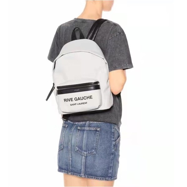 ❤입생로랑 여성 화이트 백팩 - Saint Laurent Womens White Back Pack - ysl313x