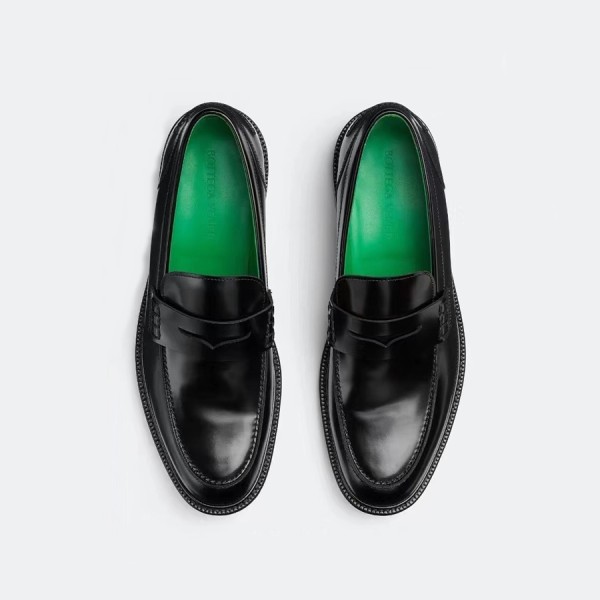 ❤보테가베네타 남성 블랙 로퍼 - Bottega Veneta Mens Black Loafer - bv09x