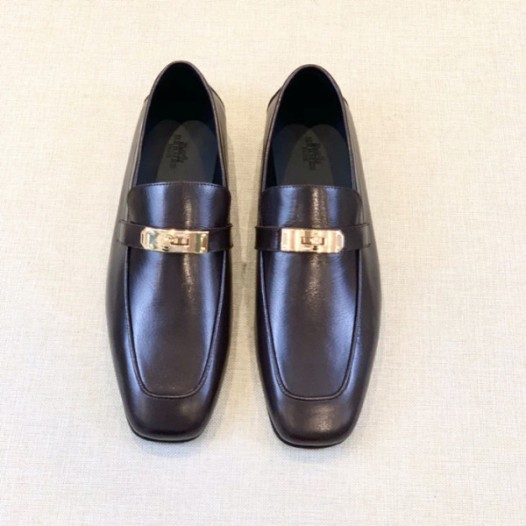 ❤에르메스 남성 시그니처 브라운 로퍼 - Hermes Mens Brown Loafer - her922x