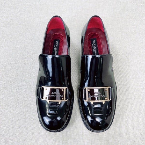 ❤돌체앤가바나 남성 블랙 로퍼 - Dolce&Gabbana Mens Black Loafer - dol373x