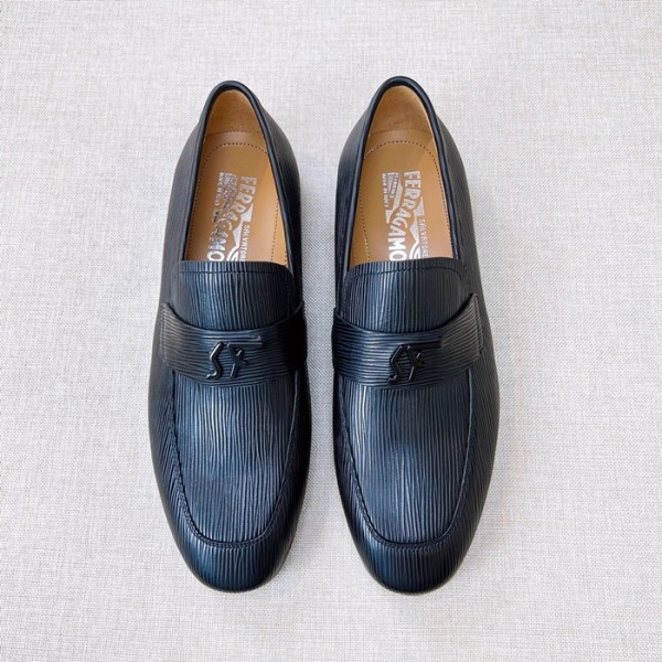 ❤페라가모 남성 블랙 로퍼- Salvatore Ferragamo Mens Black Loafer - sf02x