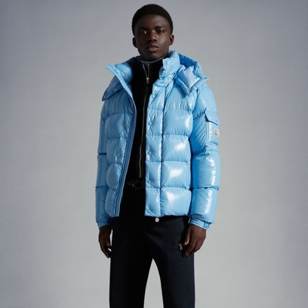 ❤몽클레어 남성 덕다운 블루 패딩 - Moncler Mens Blue Padding - mo48x