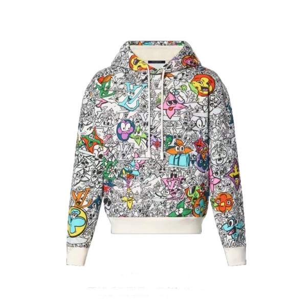 ❤루이비통 남자 블루 후드티 - Louis vuitton Mens Blue Hoodie - lv188x