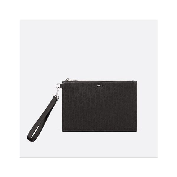 ❤디올 남성 블랙 오블리크 클러치 - Dior Mens Black Oblique Clutch - di65x