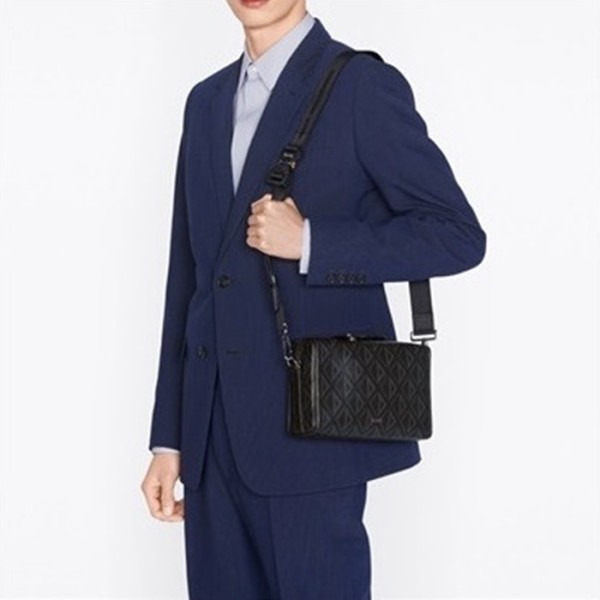 ❤디올 남성 블랙 크로스백 - Dior Men Black Cross Bag - di70x