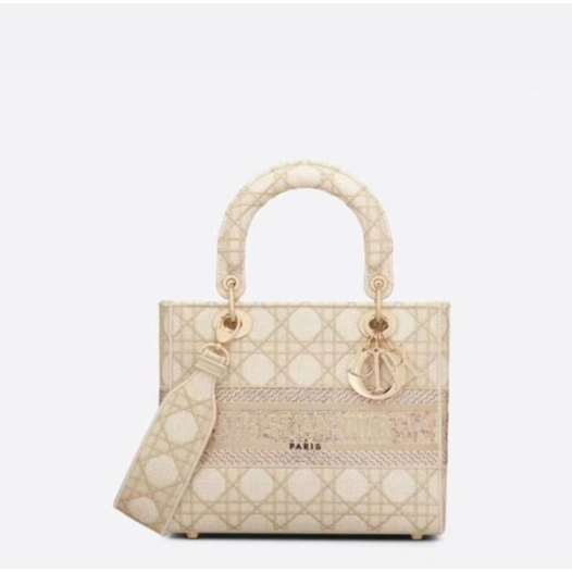 ❤디올 여성 골드 레이디백 - Dior Womens Gold Lady Bag - di83x