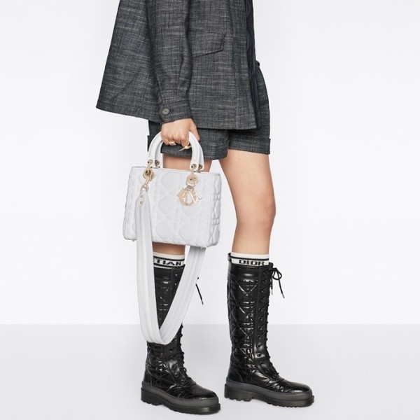 ❤디올 여성 화이트 레이디백 - Dior Womens White Lady Bag - di86x