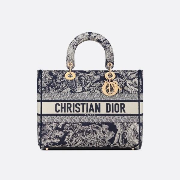 ❤디올 여성 블랙 레이디백 - Dior Womens Black Lady Bag - di91x