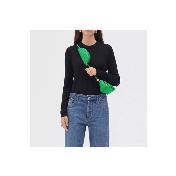 ❤보테가베네타 여성 그린 새들백 - Bottaga Veneta Womens Green Saddle Bag - bv16x