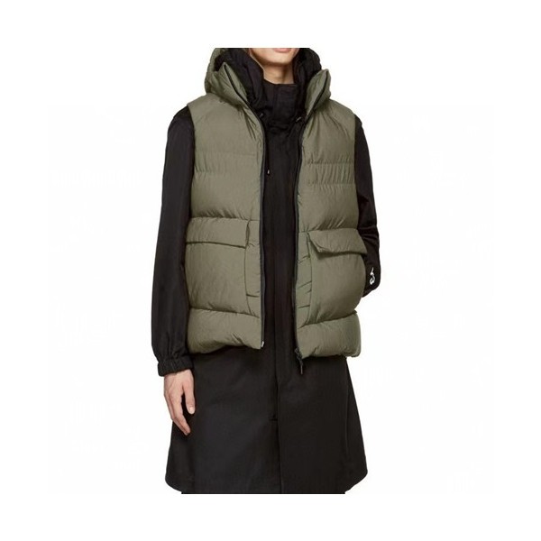 ❤요지야마모토 남성 그린 다운 베스트 - Y3 Mens Green Down Vest - y3/158x