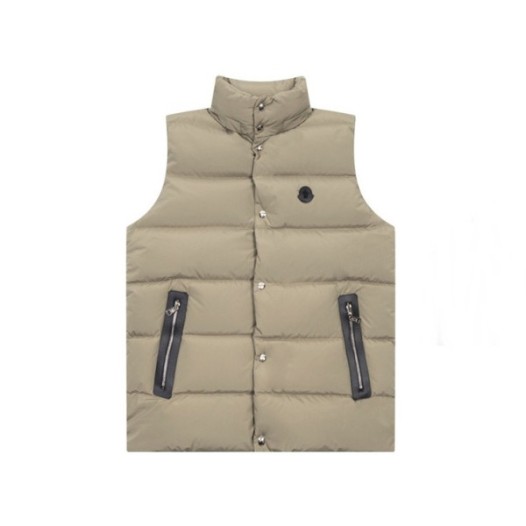 ❤몽클레어 남성 카키 덕다운 베스트 - Moncler Mens Khaki Vest - mo61x