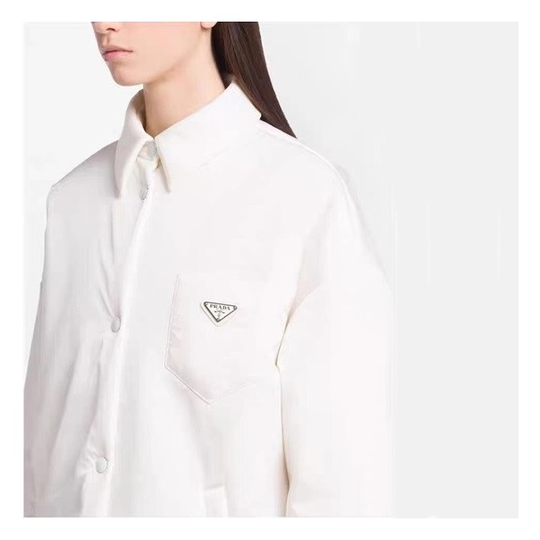 ❤프라다 남/녀 다운 화이트 자켓 - Prada Unisex White Jackets - pr43x