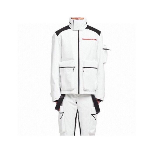 ❤프라다 남/녀 덕다운 화이트 자켓 - Prada Unisex White Jackets - pr44x