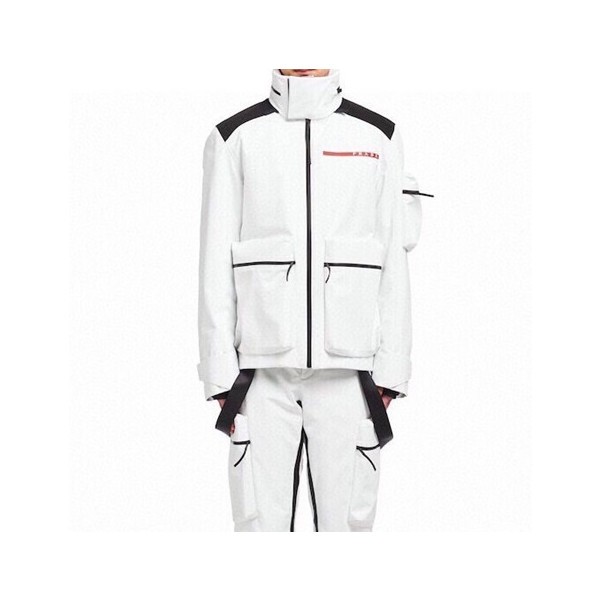 ❤프라다 남/녀 덕다운 화이트 자켓 - Prada Unisex White Jackets - pr44x