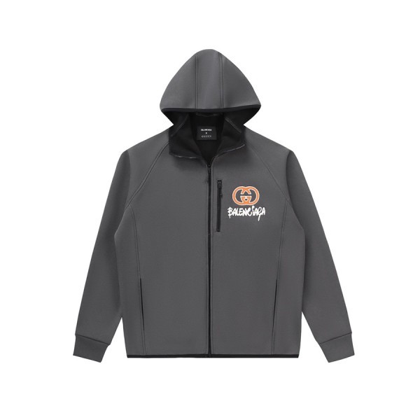 ❤구찌 남성 그레이 집업 후드티 -  Gucci Mens Gray Hoodie - gu109x