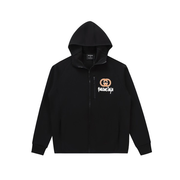 ❤구찌 남성 블랙 집업 후드티 -  Gucci Mens Black Hoodie - gu110x