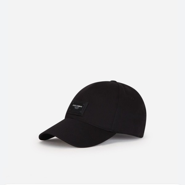 ❤돌체앤가바나 남/녀 블랙 캡 - Dolce&Gabbana Unisex Black Cap - dol381x
