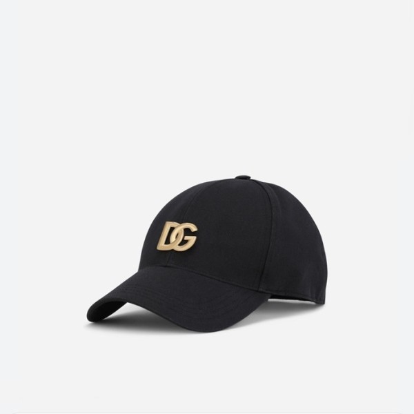 ❤돌체앤가바나 남/녀 블랙 캡 - Dolce&Gabbana Unisex Black Cap - dol383x