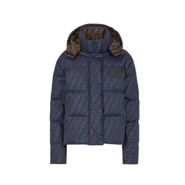 ❤펜디 여성 구스다운 네이비 패딩 - Fendi Womens Navy Padding - fe11x