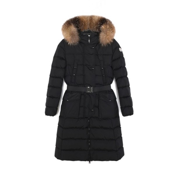 ❤몽클레어 여성 구스다운 블랙 롱패딩 - Moncler Womens Black Padding - mo72x