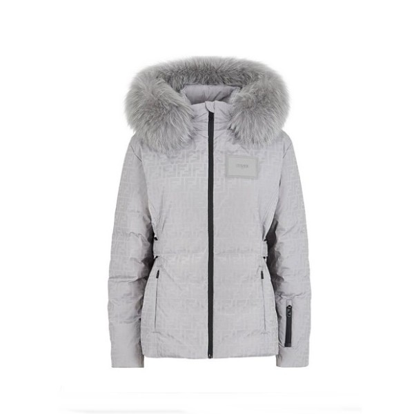 ❤펜디 여성 구스다운 그레이 패딩 - Fendi Womens Gray Padding - fe12x