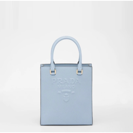 ❤프라다 여성 블루 미니 토트백 - Prada Womens Blue Tote Bag - pr72x