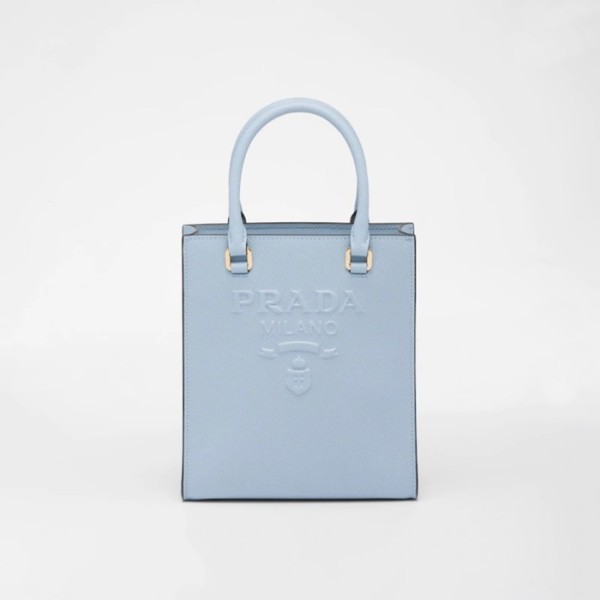 ❤프라다 여성 블루 미니 토트백 - Prada Womens Blue Tote Bag - pr72x