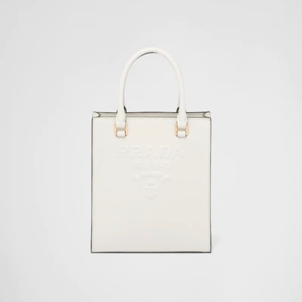 ❤프라다 여성 화이트 미니 토트백 - Prada Womens White Tote Bag - pr73x