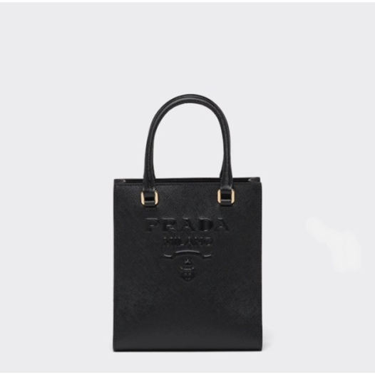 ❤프라다 여성 블랙 미니 토트백 - Prada Womens Black Tote Bag - pr74x